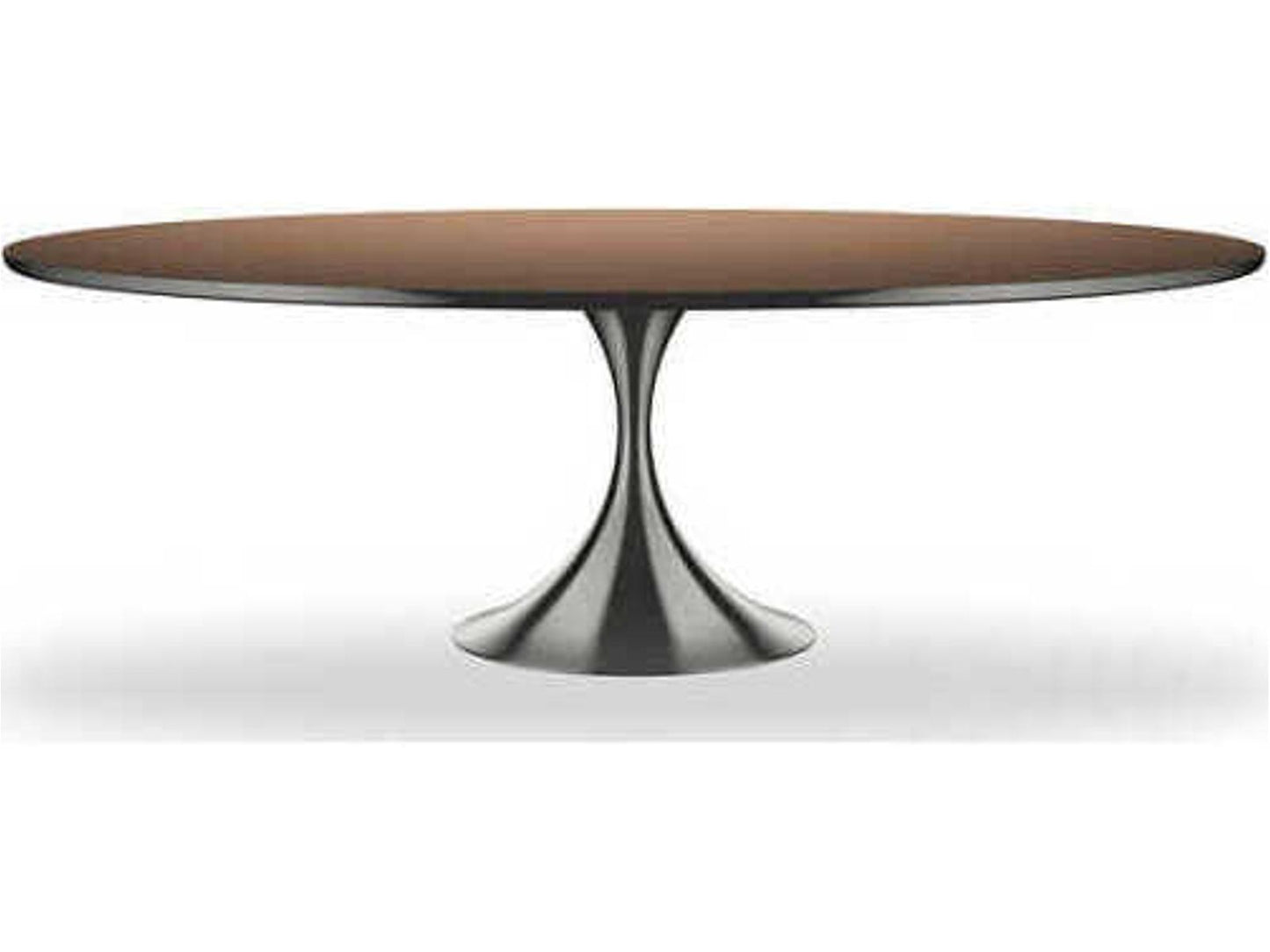 Classic Semper Oval Mirror Dining Table