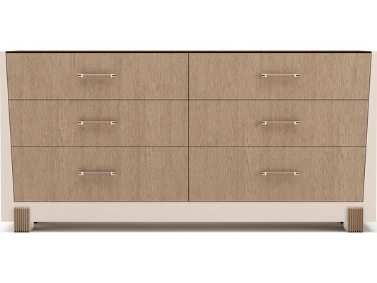 Counter Balance Dresser in Chocolate Koto Cloud and Brushed Gold