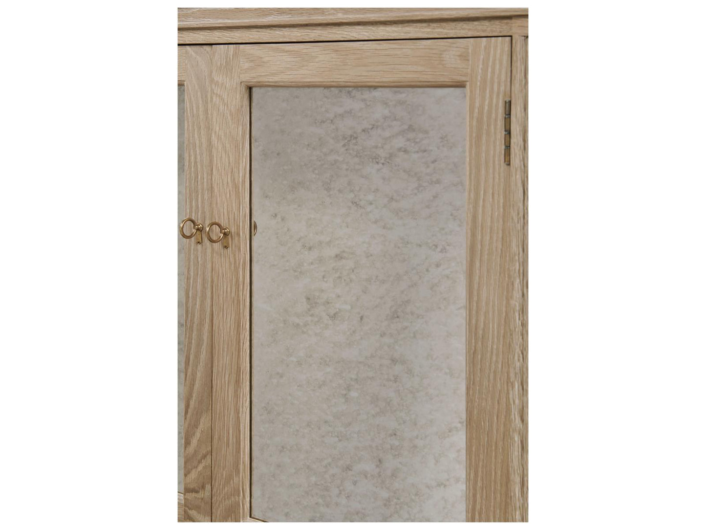 Maison '47 Mirror Front Sideboard in Blonde Cerused Oak
