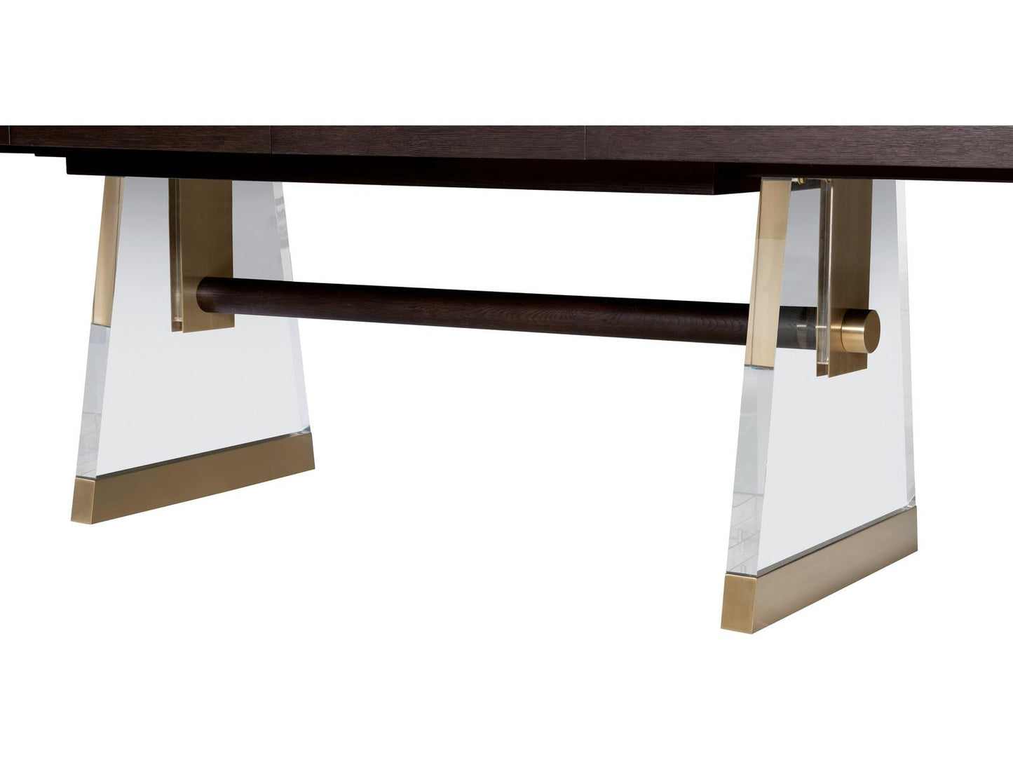 Cadence Rectangle Extendable Dining Table in Mocha Finish