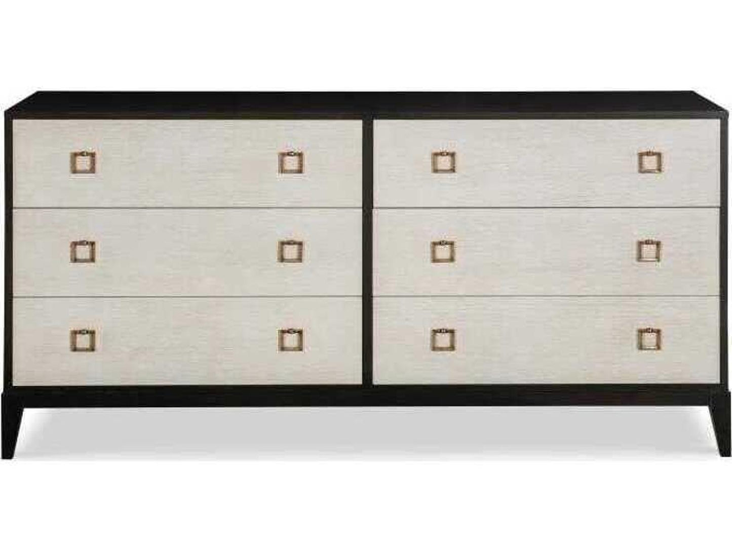 Details Case Six Drawer Low Dresser