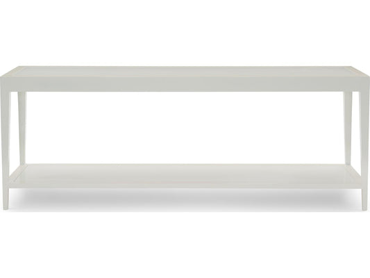Allison Paladino Sail Rectangular Glass Console Table
