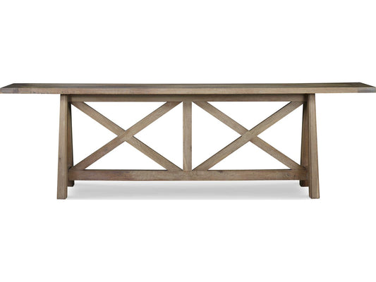 Grand Tour Rectangular Wood Console Table