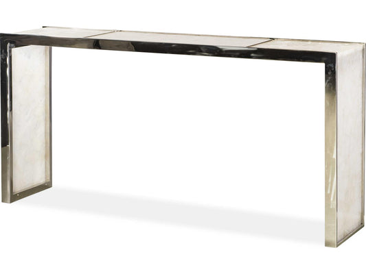 Samantha Rectangular Stone Console Table