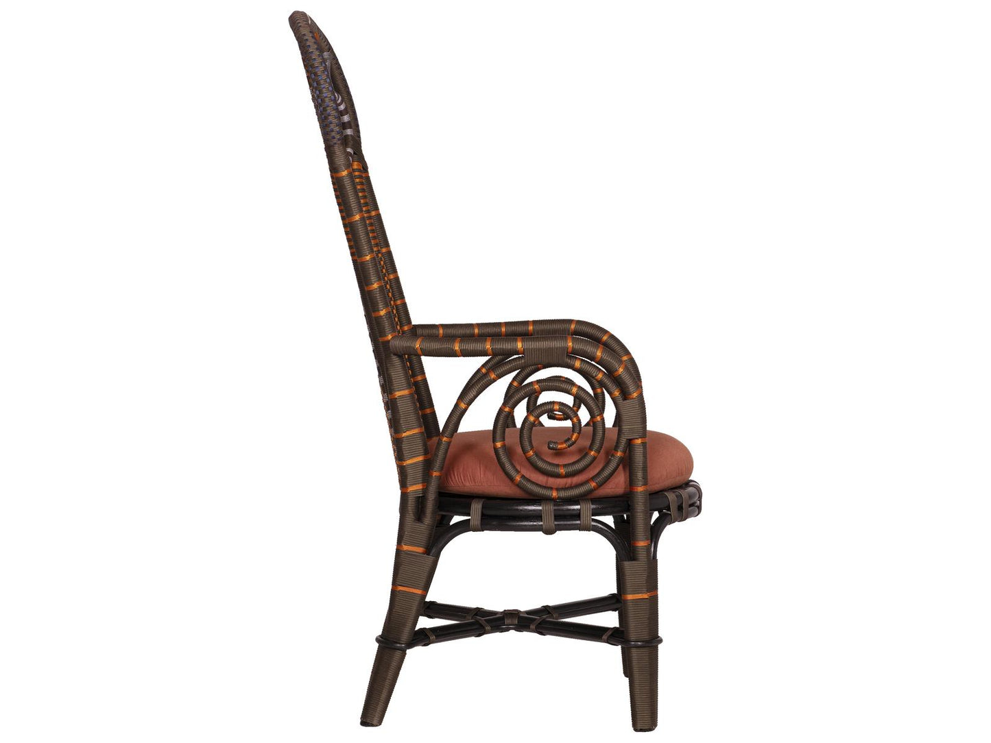 Benin Brown Accent Chair
