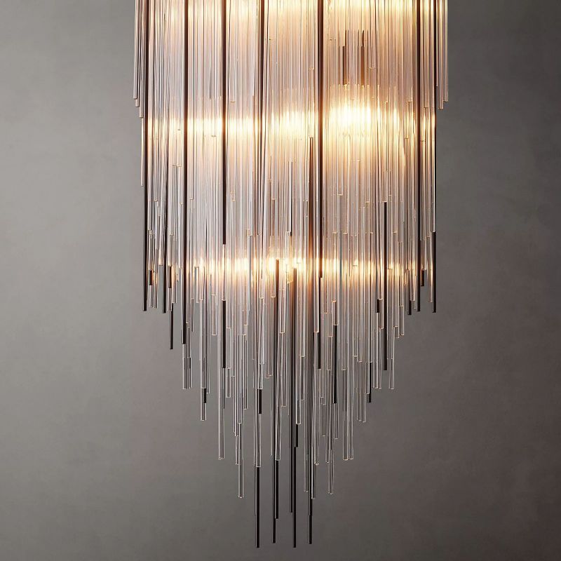 Cashar Square Chandelier 21"