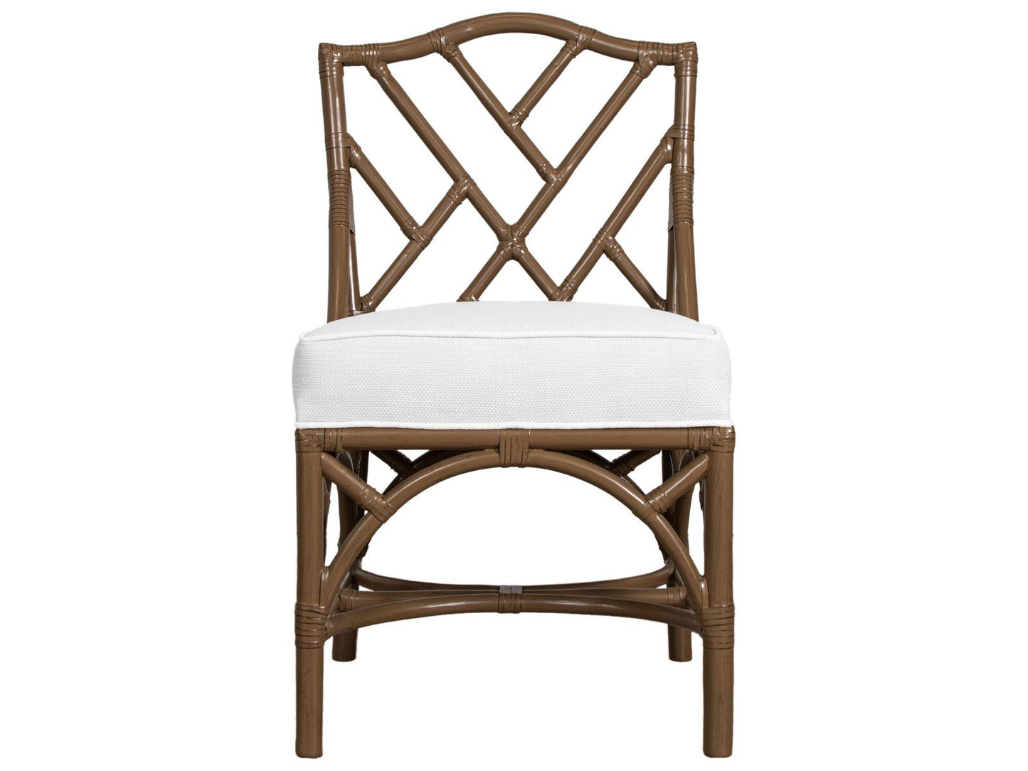 Chippendale Rattan Dining Side Chair