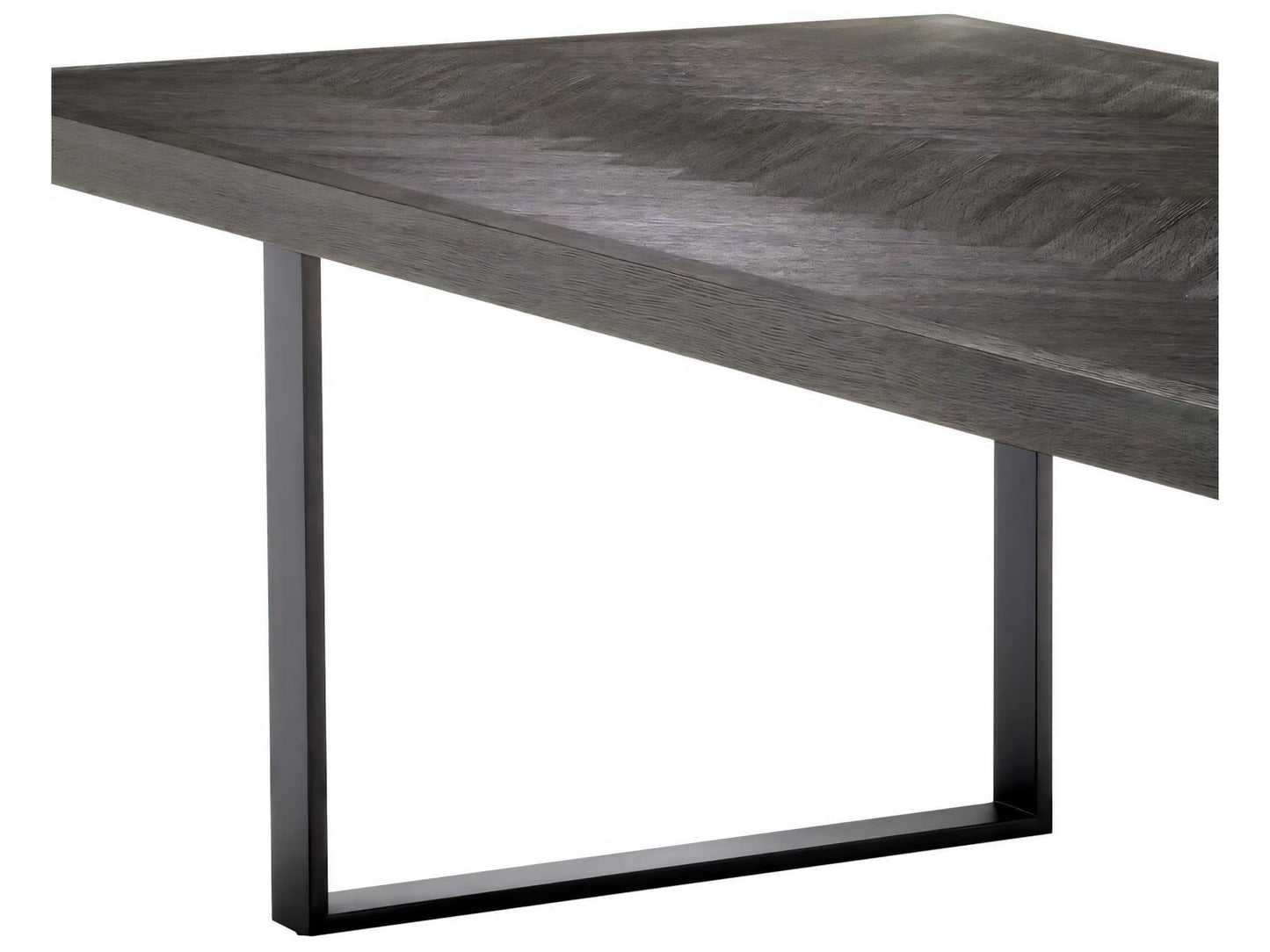 Melchior Charcoal Oak Veneer Cm Dining Table
