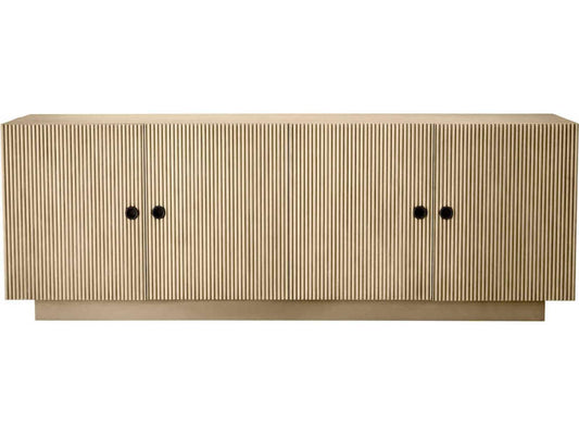 Dimitrios Washed Oak Veneer Dresser with Bronze Accents