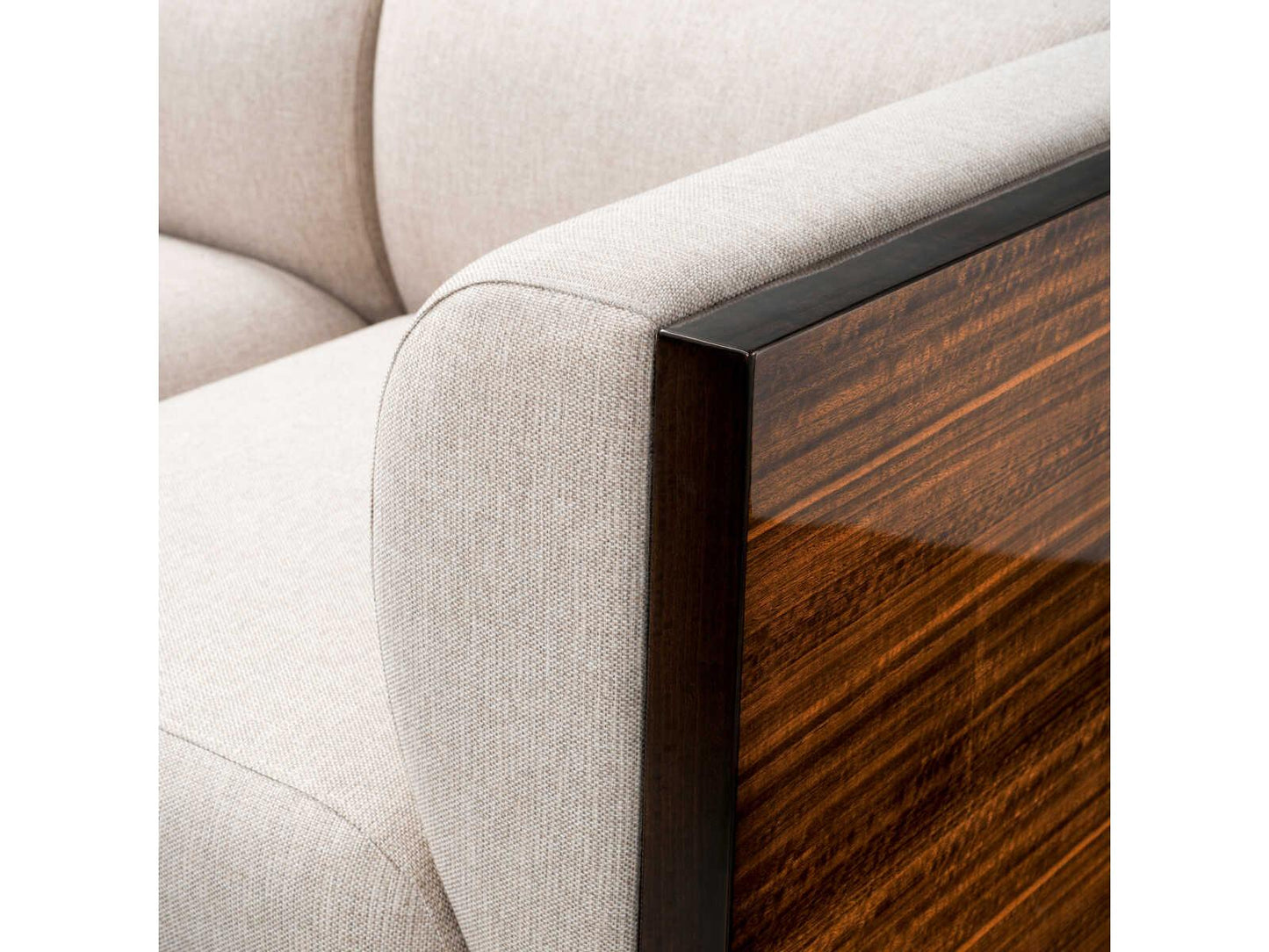 Sebastian Eucalyptus Veneer Loki Natural Sofa