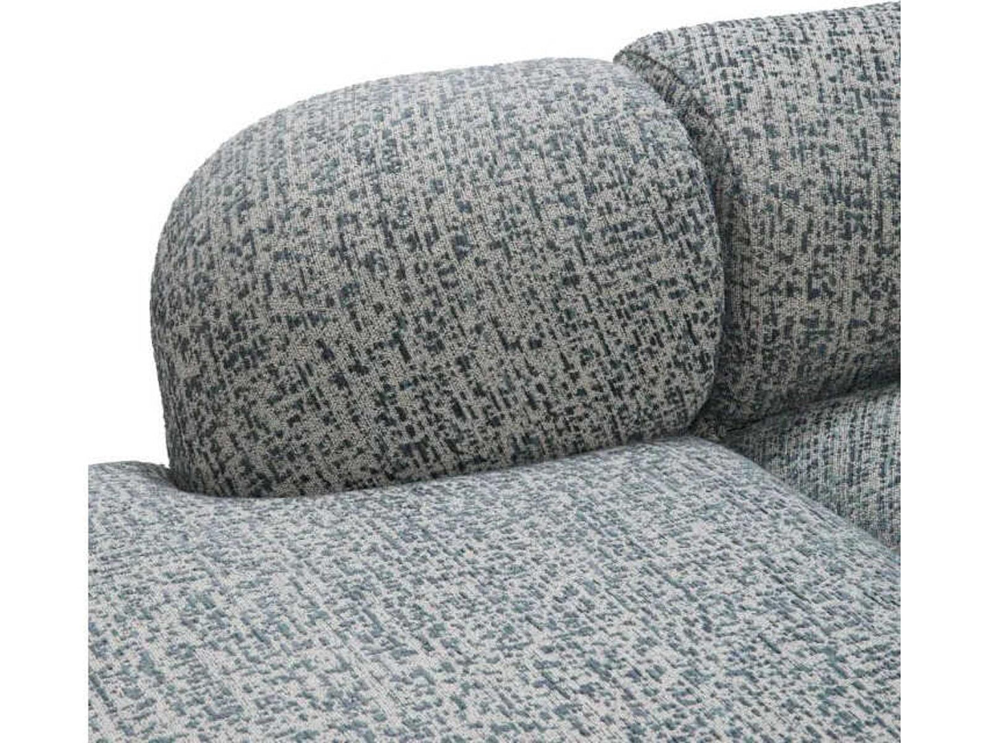 Bjorn Gray Upholstered 2-Piece Sectional Sofa