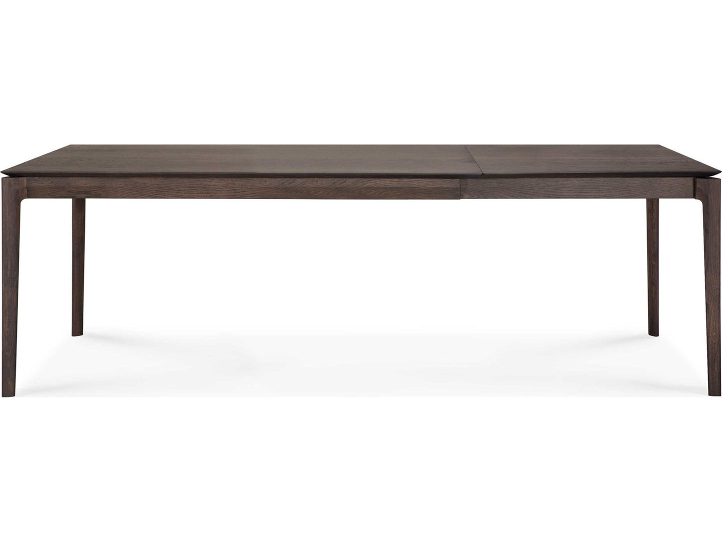 Bok Extendable Rectangle Dining Table in Brown Oak