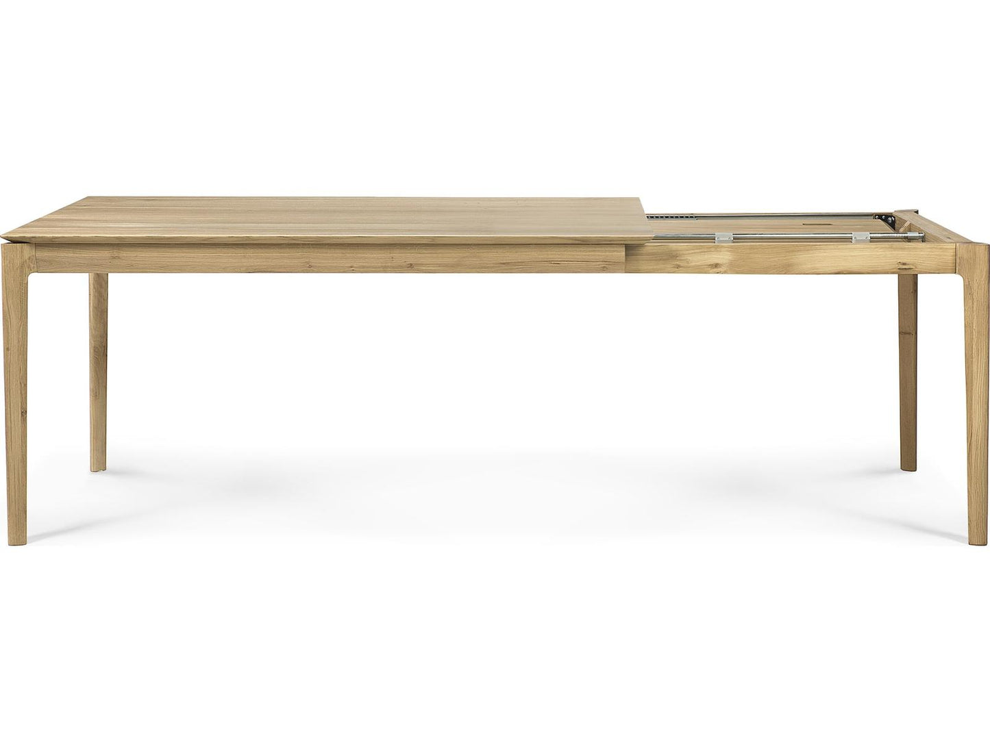 Bok Extendable Rectangular Dining Table in Varnished Oak