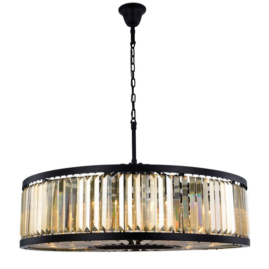 Elegant Lighting Urban Classic Chelsea 43 Inch 10 Light Chandelier Cp385460