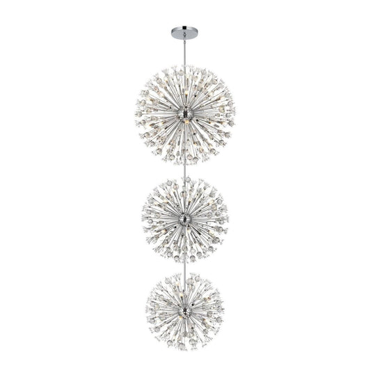 Elegant Lighting Vera 44 Inch 74 Light Chandelier Cp791517