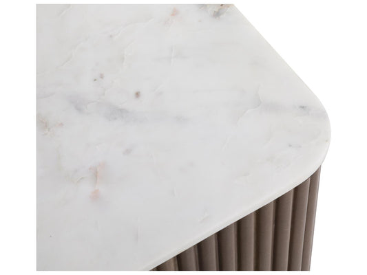 Dimitri Rectangular Marble Coffee Table