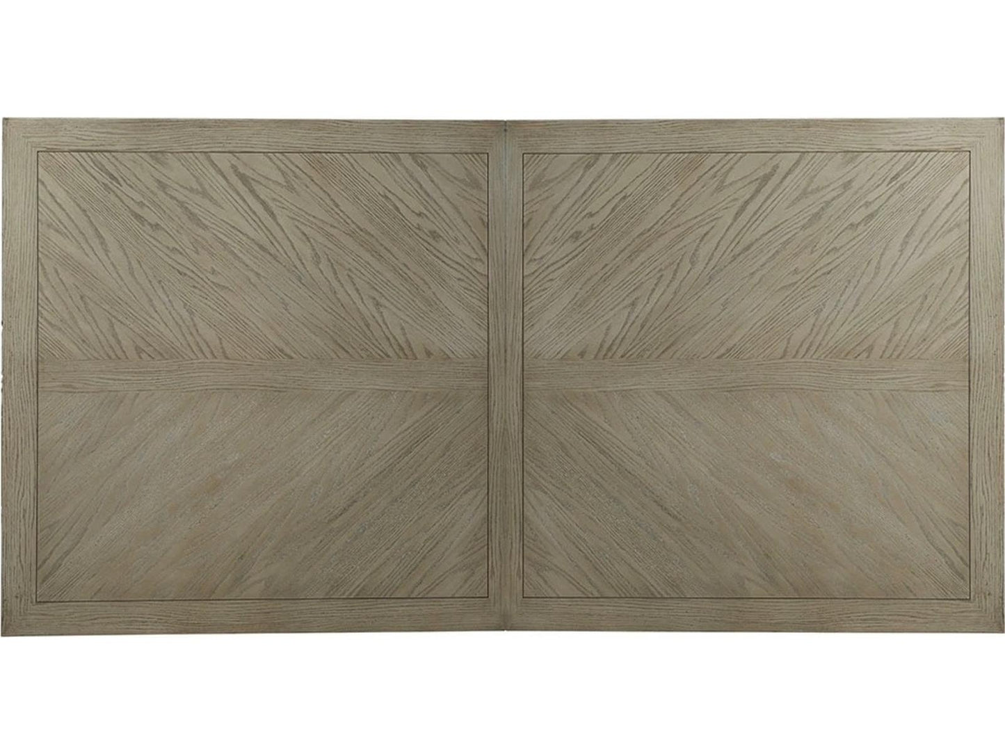 Monogram Rectangular Extendable Dining Table in French Oak