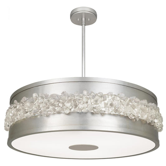 Fine Art Lamps Arctic Halo 32 Inch 3 Light Chandelier Cp109717