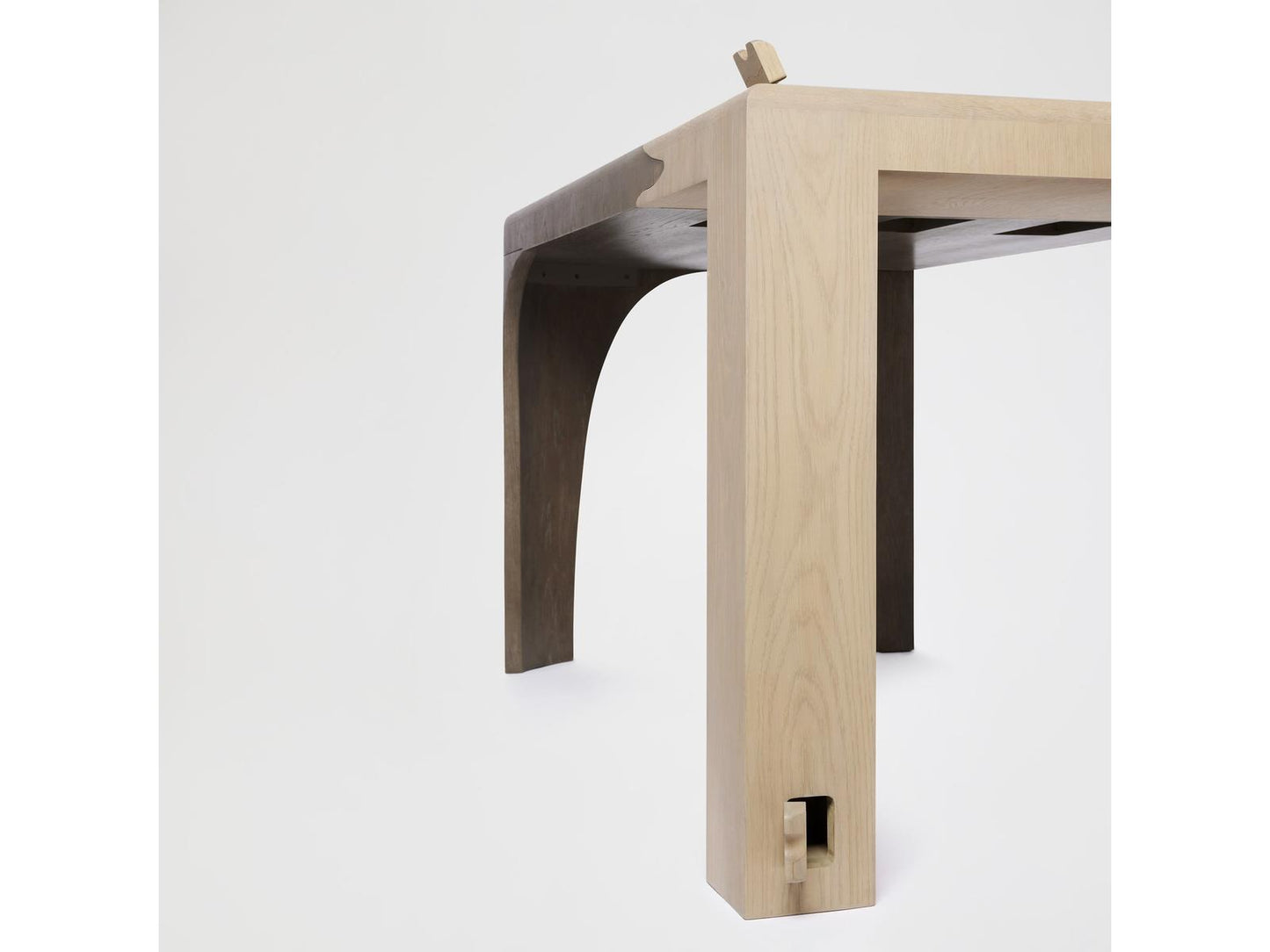 Surfrider Rectangular Wood End Table