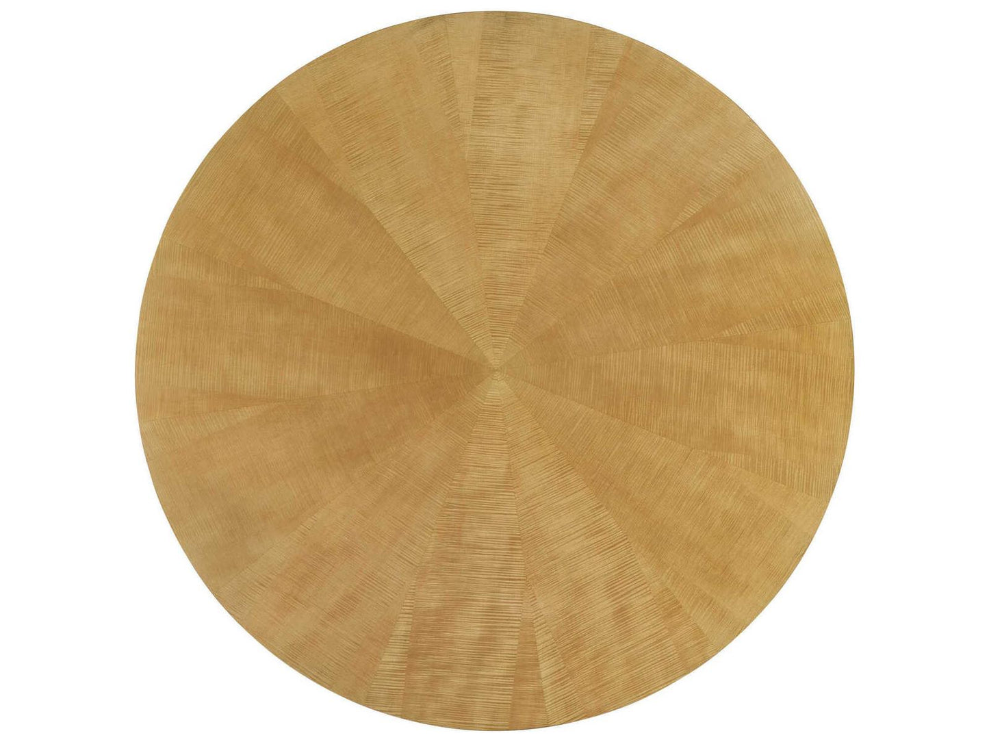 Leighton Round Wood Dining Table in Champagne