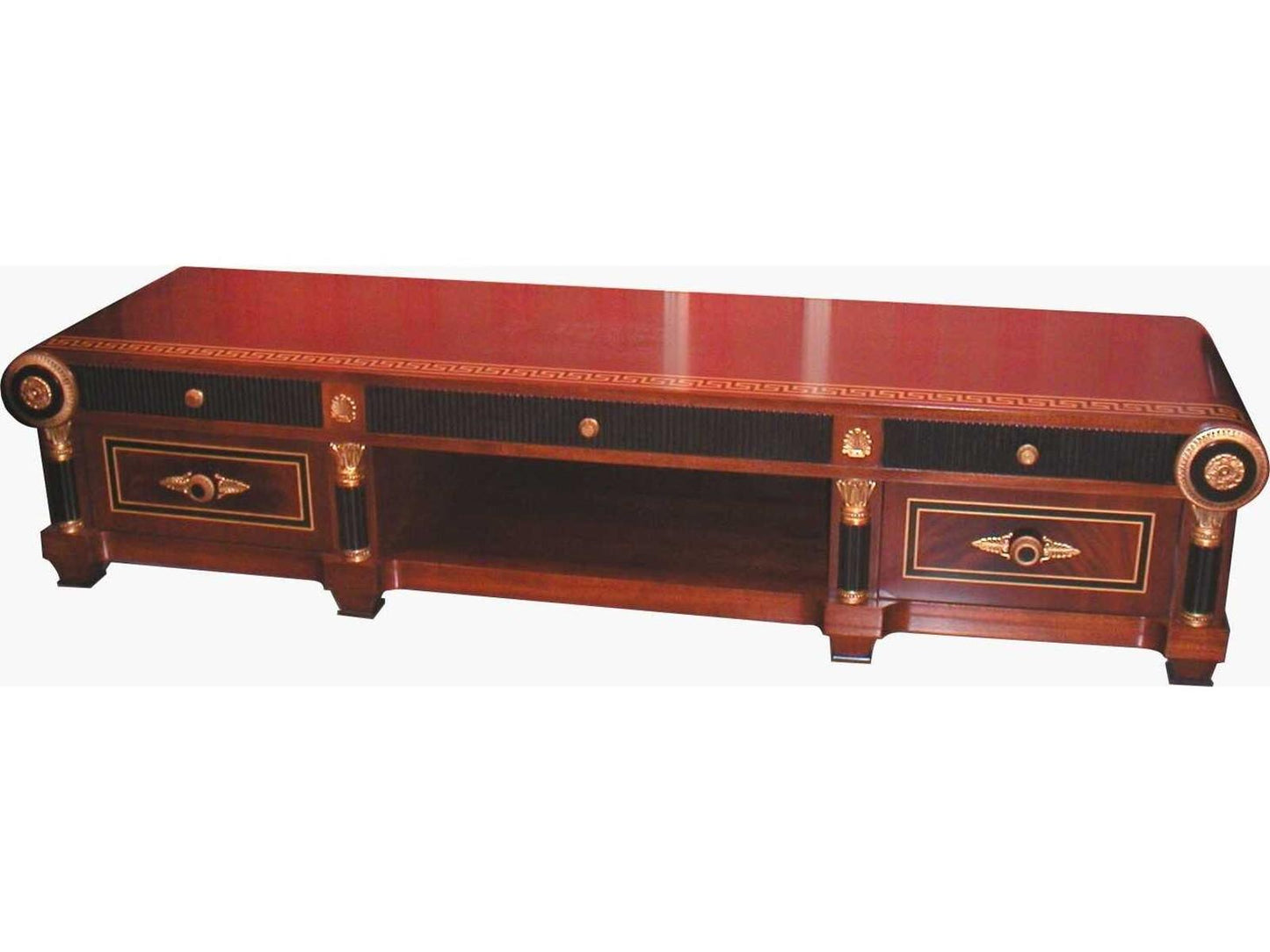 E-10 75-Inch Solid Wood Media Console