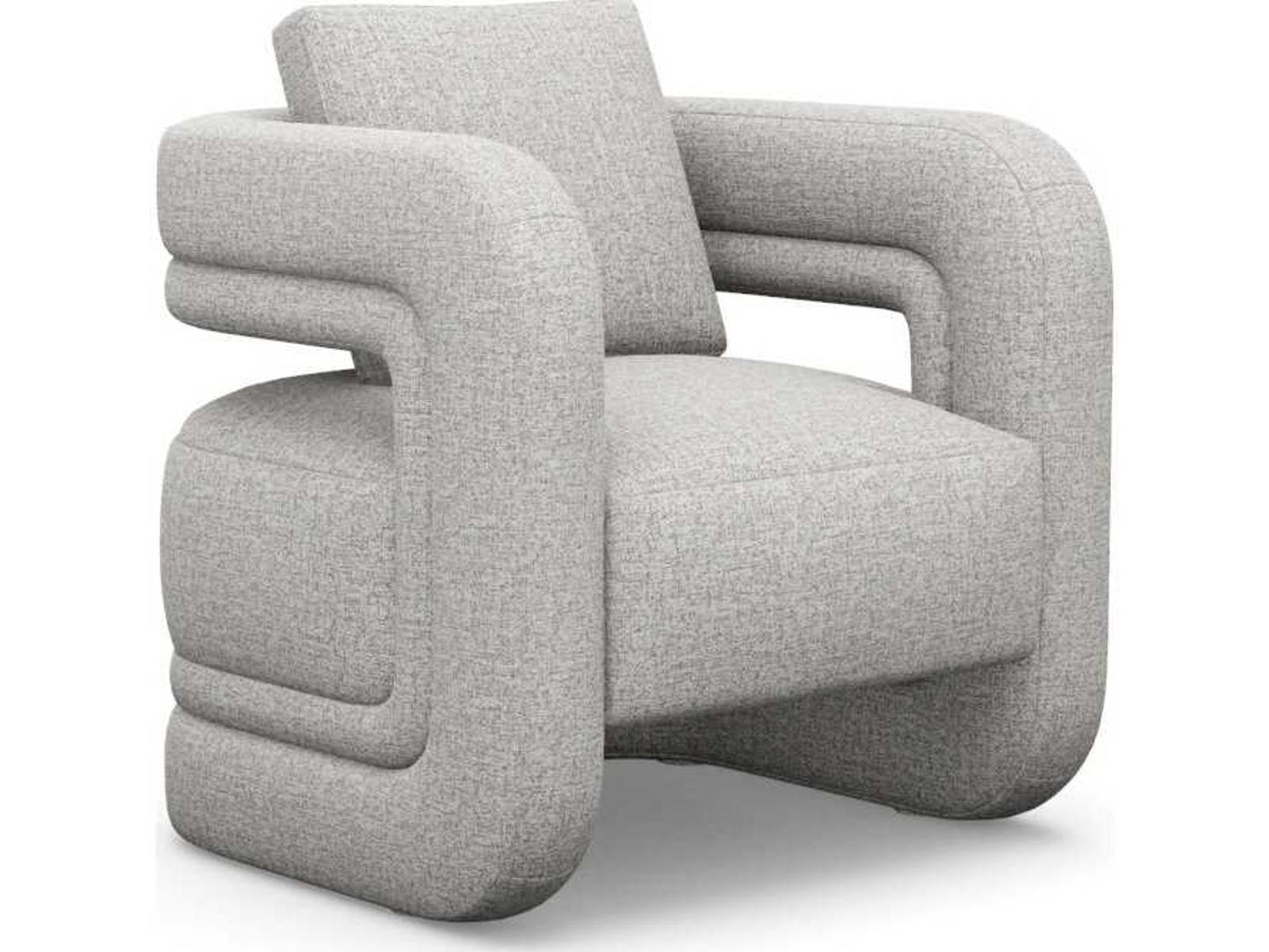 Scillia Accent Chair in Storm Gray Paseo Linen