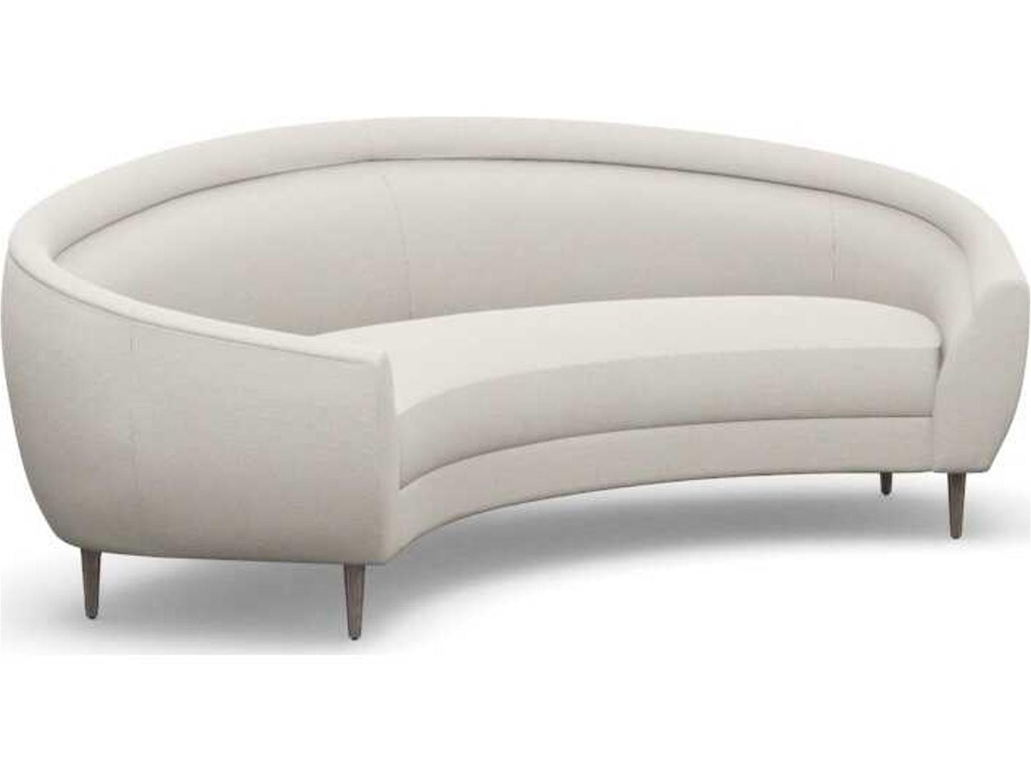 Capri Boucle Upholstered Sofa in Cameo Icy Grey