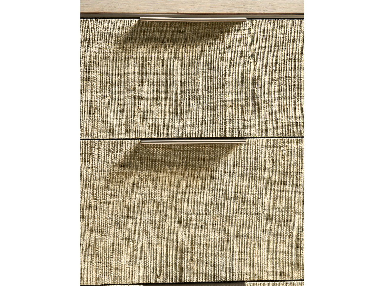 Water Seiche Woven Double Dresser in Bleached Oak