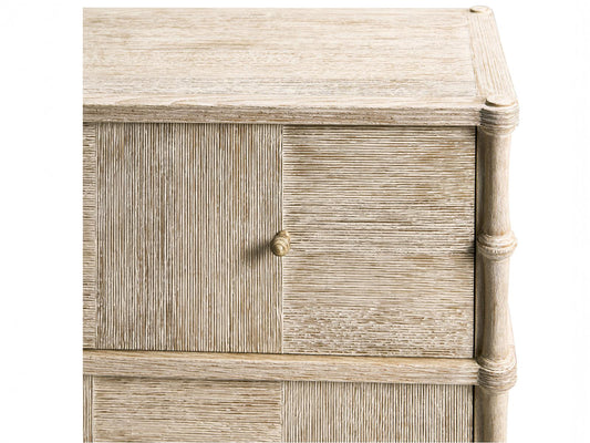 William Yeoward 6-Drawer Bywater Double Dresser in Washed Acacia