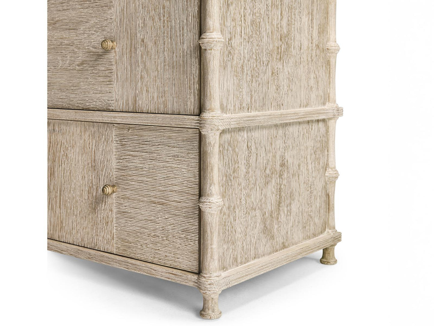 William Yeoward 6-Drawer Bywater Double Dresser in Washed Acacia