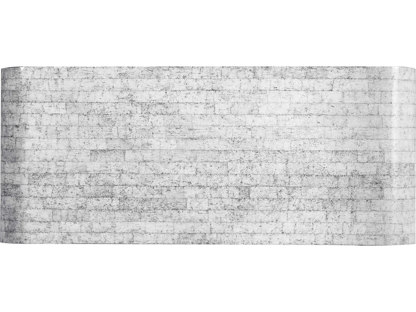 Gaia Modern Rectangular Coffee Table in White Smoke Eggshell
