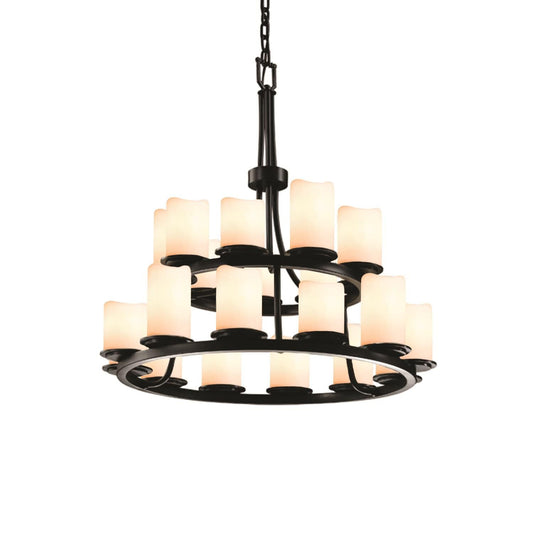 Justice Design Group Candlearia 33 Inch 21 Light Chandelier Cp132637
