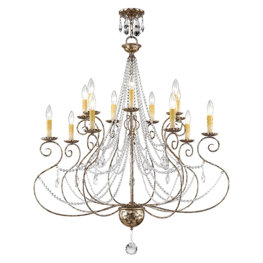 Livex Lighting Isabella 36 Inch 14 Light Chandelier Cp77871