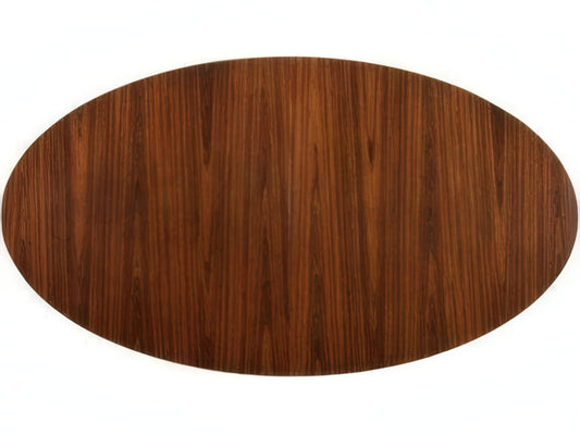 London Oval Wood Dining Table with Extension Leaf