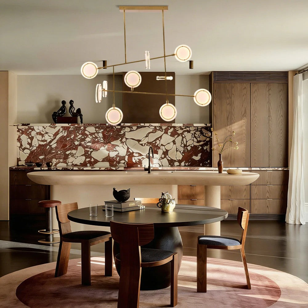 Mandela Linear Chandelier