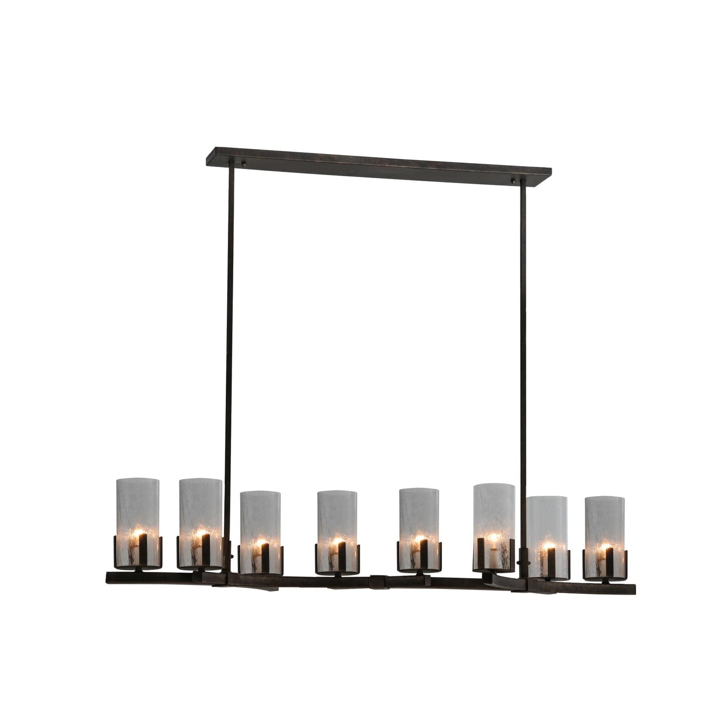 Meyda Lighting 53 Inch 8 Light Semi Flush Mount Cp248545
