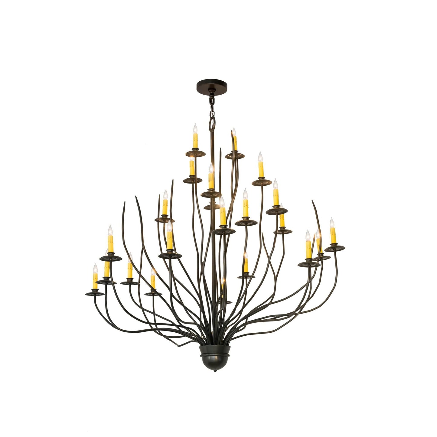Meyda Lighting 54 Inch 22 Light Semi Flush Mount Cp250808