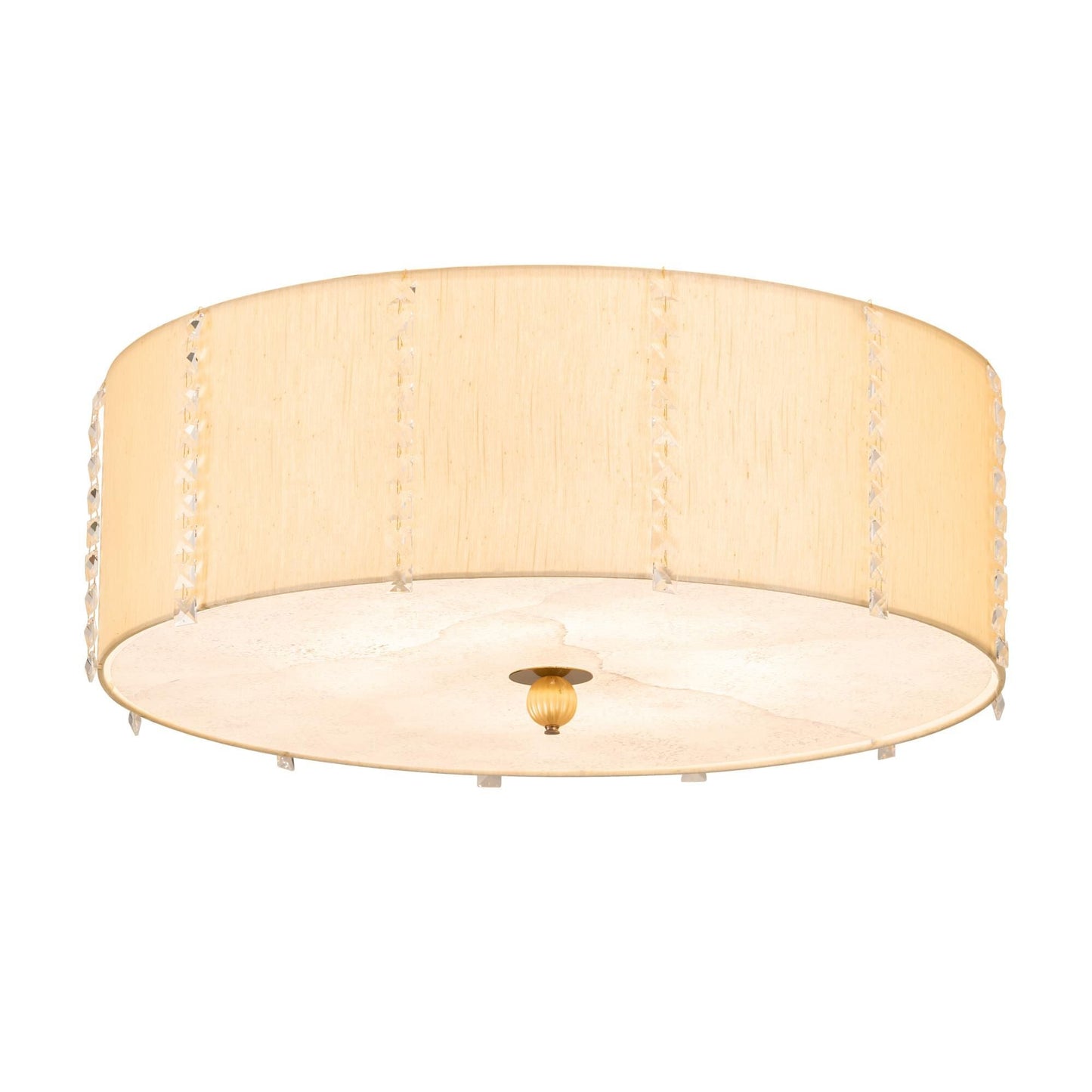 Meyda Lighting Cilindro 32 Inch 3 Light Flush Mount Cp744870