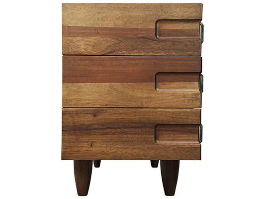David 64 Inch Walnut Sideboard Dark Walnut Finish