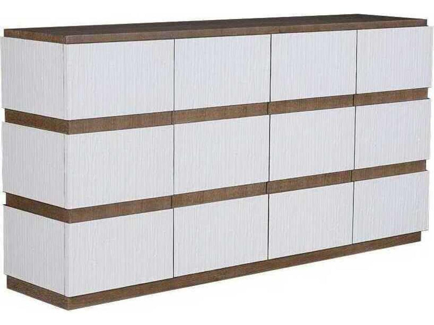 Fairfax 84-Inch Sideboard in Auburn with Textured Front