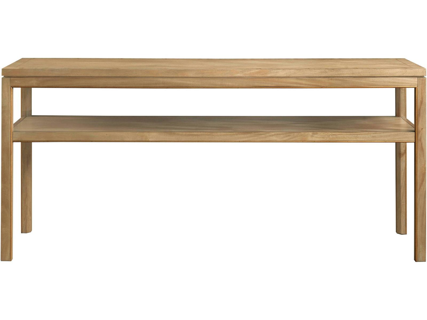 Rectangular Wood Bleach Console Table