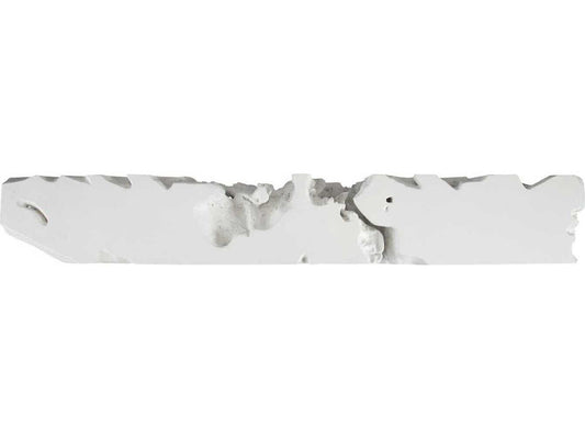 Freeform XL Console Table in Gel Coat White