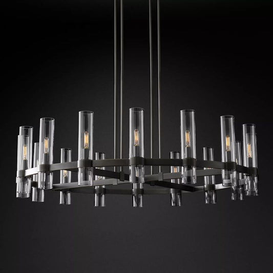 Ravelle Round Chandelier 48"