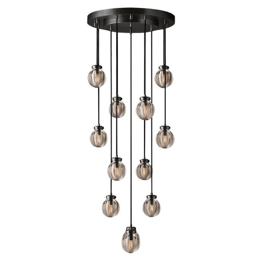 Roby Spherical Modern Round Chandelier 22"
