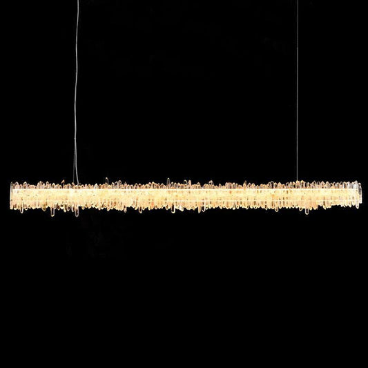 Rocast Crystal Linear Chandelier