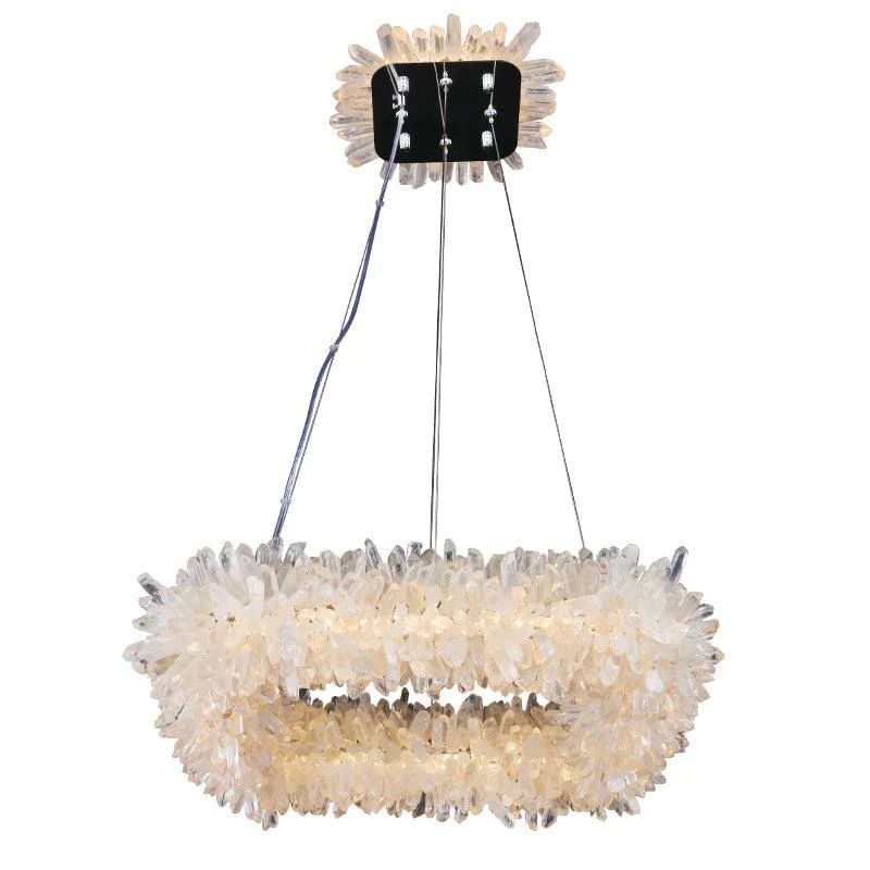 Rocast Crystal Square Modern Chandelier