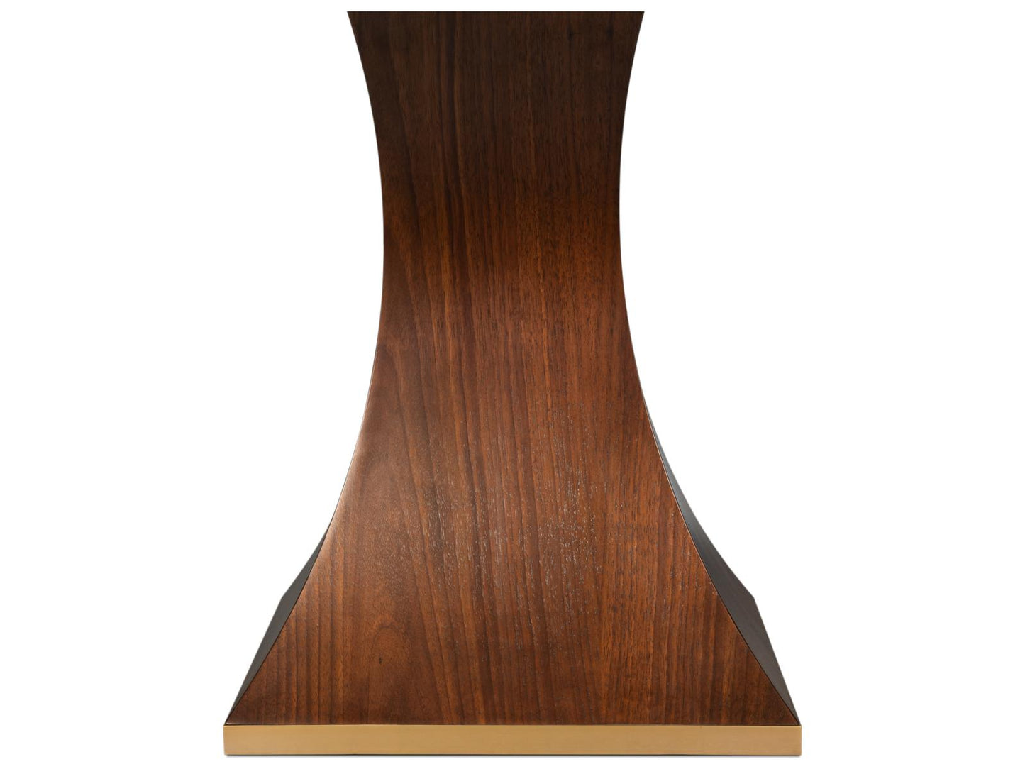 Gramercy Park Jupe Rectangular Wood Dining Table in Black Walnut