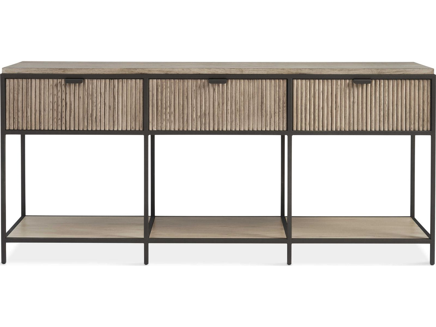 Concord Console Table with Drawers and Shelf