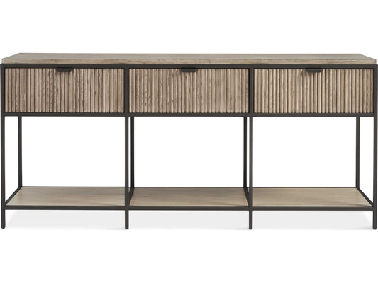 Concord Console Table with Drawers and Shelf