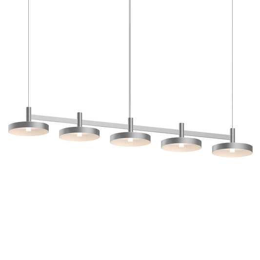 Sonneman Systema Staccato 57 Inch 5 Light Led Linear Suspension Light Cp764392